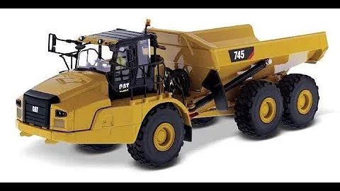 CAT 745 PANEL, SWITCHES AND CONTROLS.