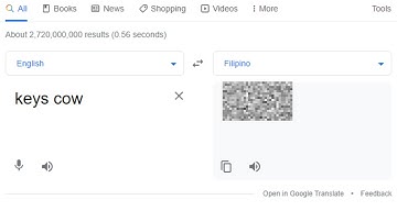 hey chuck, translate keys cow to filipino