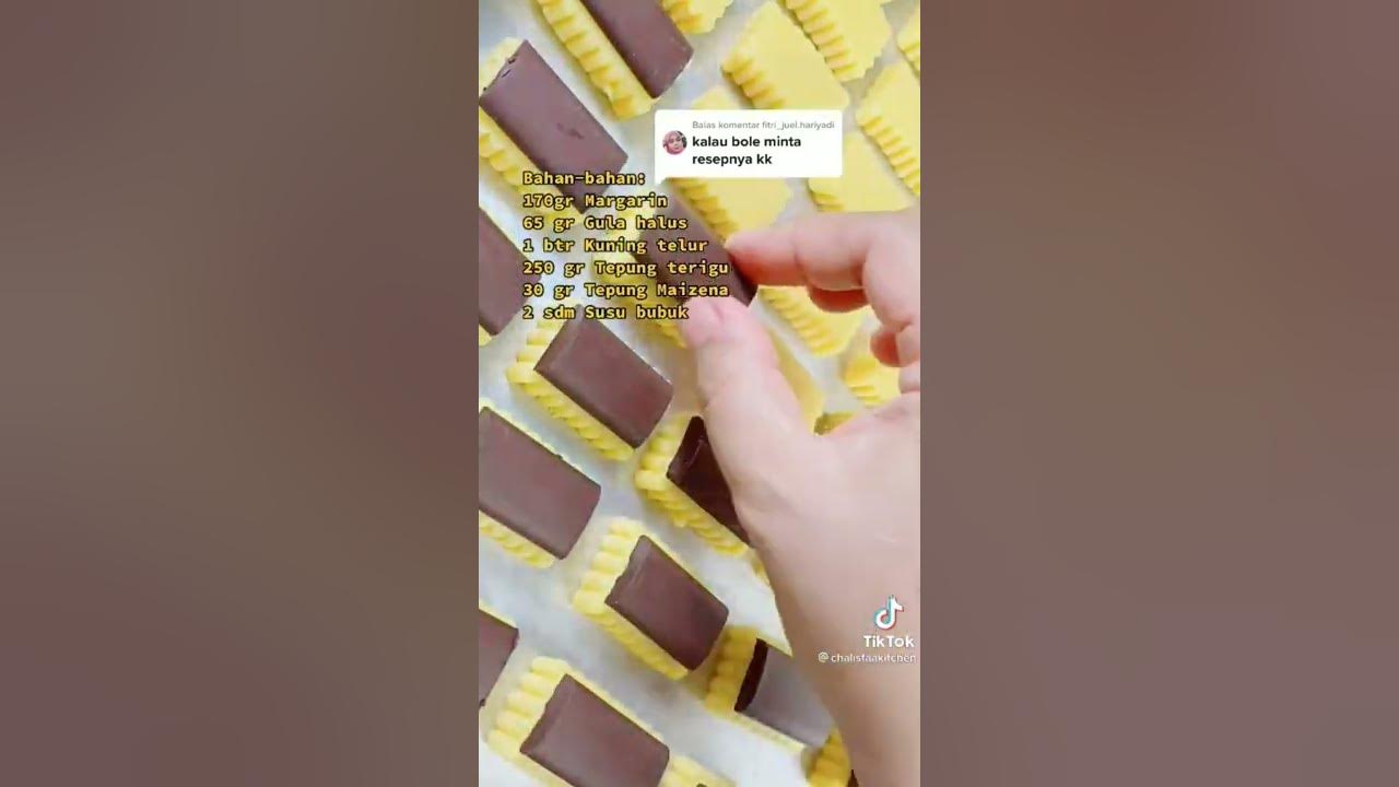KUE KERING COKLAT ENAK DAN SIMPLE