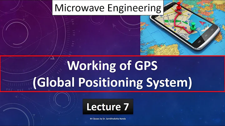 [2022] Working of GPS (Global Positioning  System) -Applications of Microwave Engineering- Lecture 7