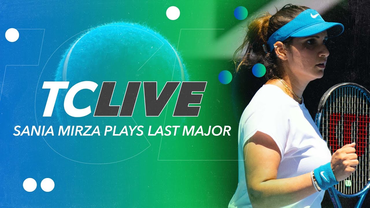 Sania Mirza Plays Last Major Tennis Channel Live 2023