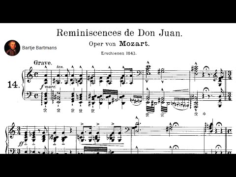 【中古】 Liszt；Reminiscences of Don SimonBarere Réminiscences de Don Juan, S.418 – Franz Liszt . Sheet Music