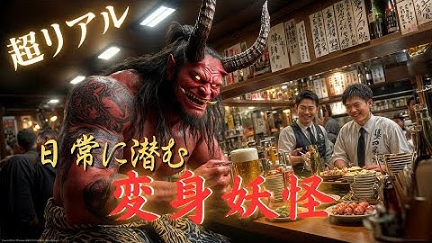 【変身妖怪】日常に潜む変身する妖怪たち