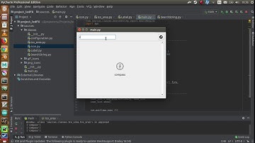 Pyqt Icon search widget result