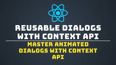 Implementing Context-Driven Dialogs with Transitions in React