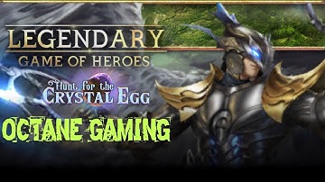 Legendary game of heroes - HUNT FOR THE CRYSTAL EGG - Deck Combos