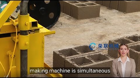 QT40-3C Manual Hollow Block Making Machine#palletbusiness #blockmachine #constructionmaterial