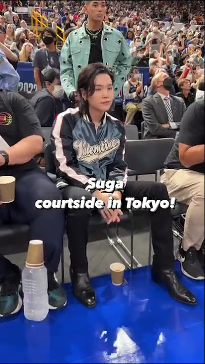 BTS' SUGA goes to NBA Japan, Bandwagon