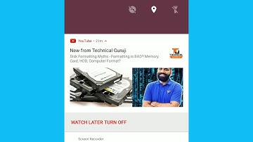 Material Notification shade.