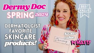 Dermy Doc Box Spring 2024 | Best Skincare Subscription with an INCREDIBLE Value!