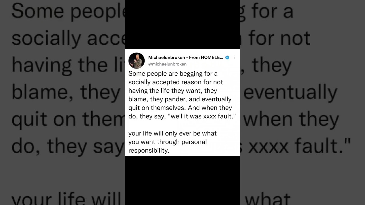 only YOU can change your life! listen to the latest episode of the Think Unbroken Podcast on iTunes