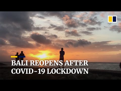 Bali reopens after three-month coronavirus lockdown on the Indonesian resort island