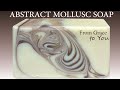 Making Abstract Mollusc Cold Process Soap