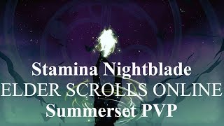 ESO PVP Stamina Nightblade #31 | Summerset