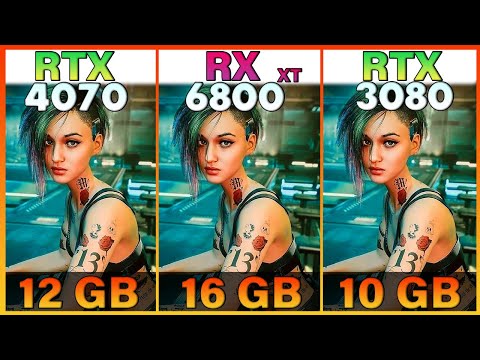 RTX 4070 vs. RX 6800 XT vs. RTX 3080 Tested in 12 Games | 1440p vs. 4K