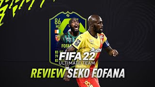 ¡UNO DE LOS MEJORES BOX TO BOX QUE HE PROBADO!  86 SEKO FOFANA FIFA 22 POTM REVIEW