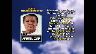 Peternes St.Omer ~ Short Obituary