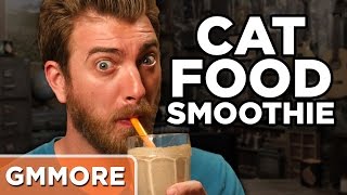 Drinking A Cat Food Smoothie