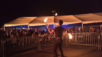 RAW: Juan Guardiola:Imagine Music Festival: Fire Clubs: Netsky