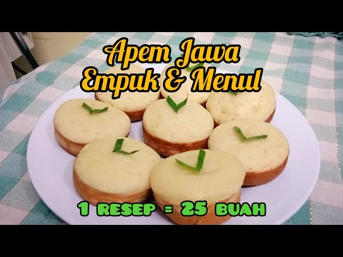 RESEP KUE APEM JAWA LEMBUT DAN MENUL MENUL