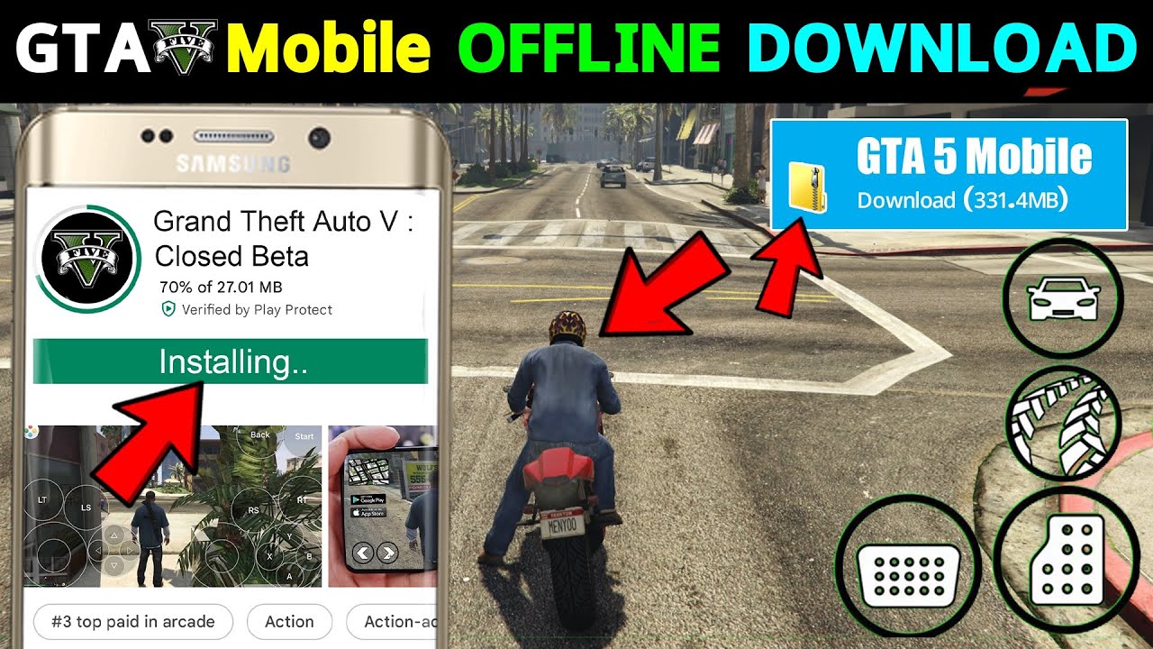 GTA 5 Mobile APK 1.3 Download grátis 2023 para Android