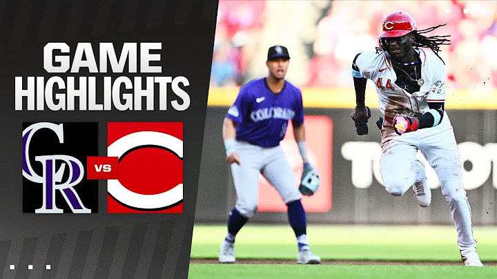 Rockies vs. Reds Game Highlights (7/8/24) | MLB Highlights