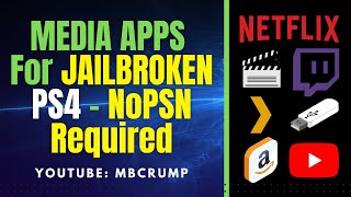 Media Apps for Jailbroken PS4's (Netflix, Amazon, Hulu, MP4/MPK Videos on USB + subtitles) screenshot 2