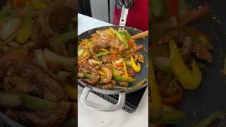 HEALTHY CARIBBEAN FAJITA CHICKEN w/ Lime coriander quinoa