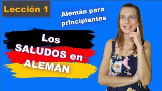 👋 Los SALUDOS en ALEMÁN 🇩🇪 - 🇩🇪 ALEMÁN PARA PRINCIPIANTES   curso de alemán - Lección 1