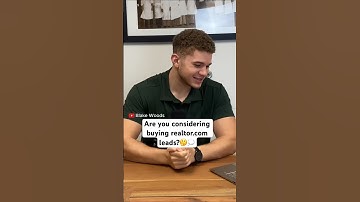 Have you ever tried realtor.com leads?#realtor #realestate #realestateagent