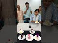 Bottle flip and eat cakes challenge shorts