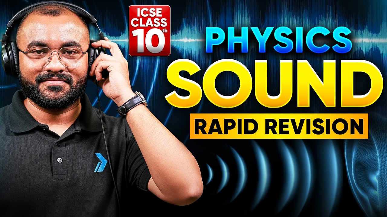 ICSE Class 10 Physics | Sound | Rapid Revison | Infinity Learn #icseclass10 #infinitylearn