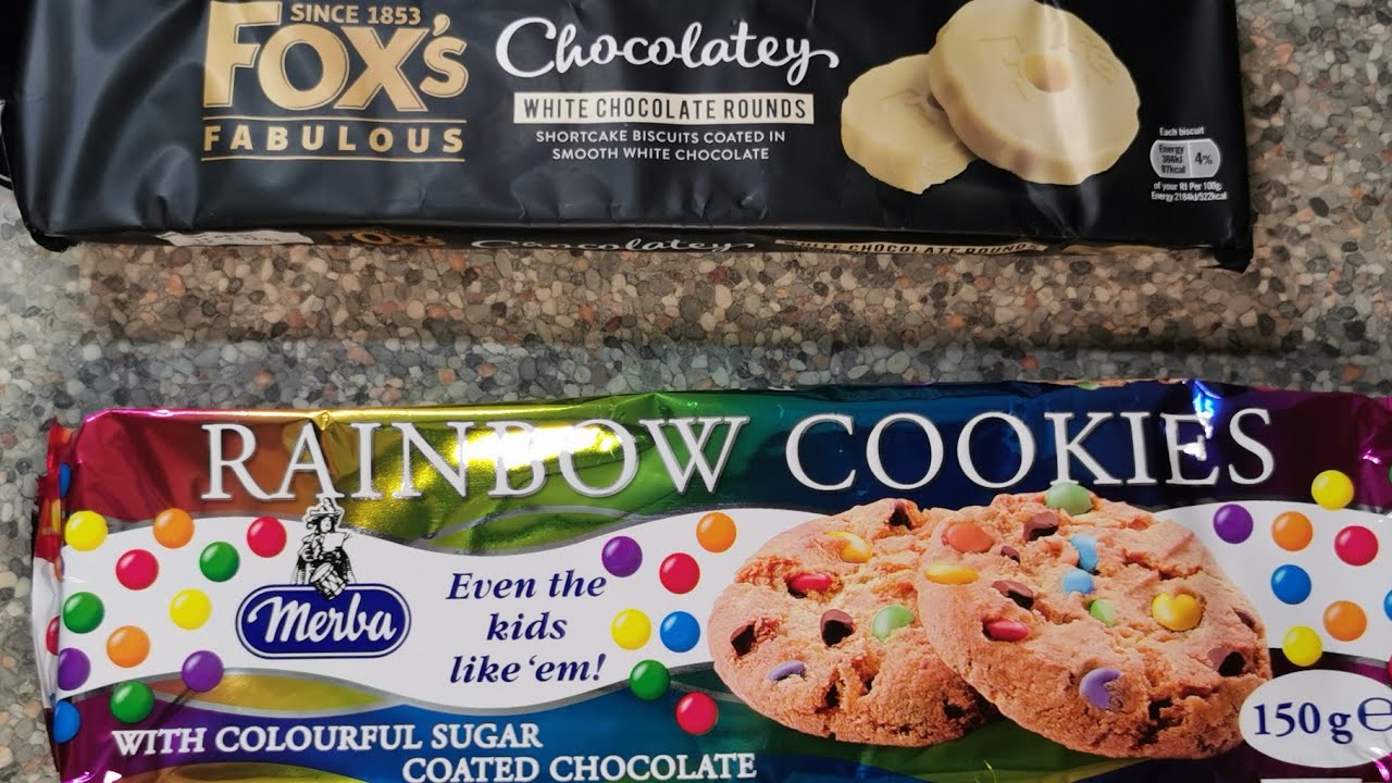 Satisfying and relaxing / opening Rainbow🌈 Cookies,Focus Chocolate ASMR ...