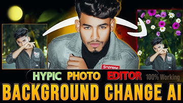 Hypic Photo Editing  Background Change  || @RandomEditorYASIN