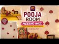 Pooja Room Makeover with Meesho Items ✨🪔@payalvirgo4002 