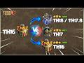 CWL Mismatch? Th16 vs Th18 Attack Strategy! Th16 vs Th17 | Best Th16 3 star Attack strategy!