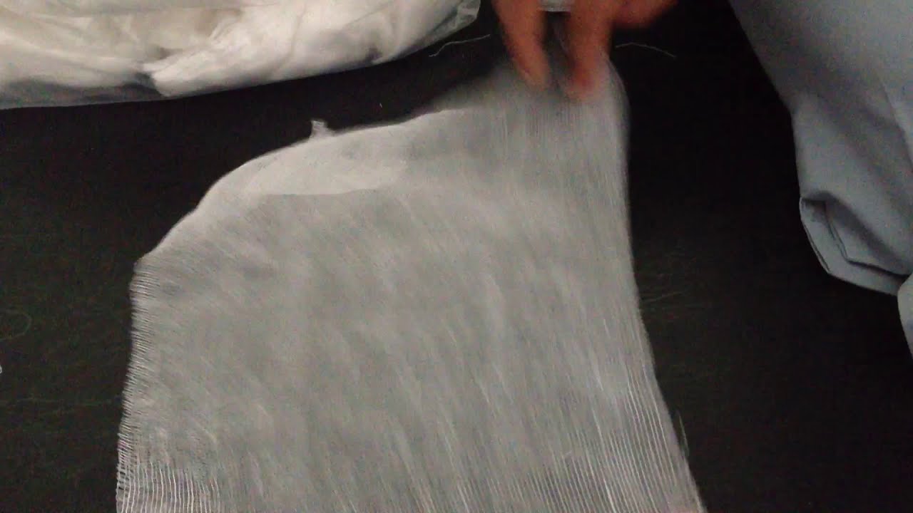 How To Fold Gauze Piece For Operation Theater YouTube How To Fold Gauze Piece For Operation Theater YouTube