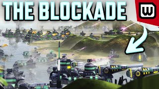 8vs8 Naval Blockade! Beyond All Reason (EPIC Scale RTS)