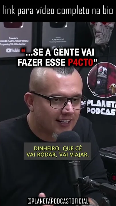 imagem do vídeo “E VOCÊ VAI ACHAR UM TÚMULO” com Jorge Scritori (Quimbanda) | Planeta Podcast(Sobrenatural) #shorts