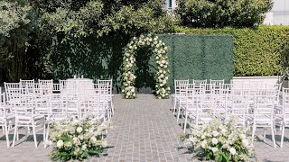 Beverly Hills, California Wedding | Garden Wedding Video | Mr. C Beverly Hills