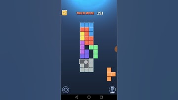 Block Puzzle King Trick Mode Level 191 Walkthrough Solution