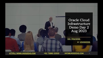 Oracle Cloud Infrastructure Training Day 2 Aug23 | OCI Training | Oracle Cloud Infrastructure (OCI)