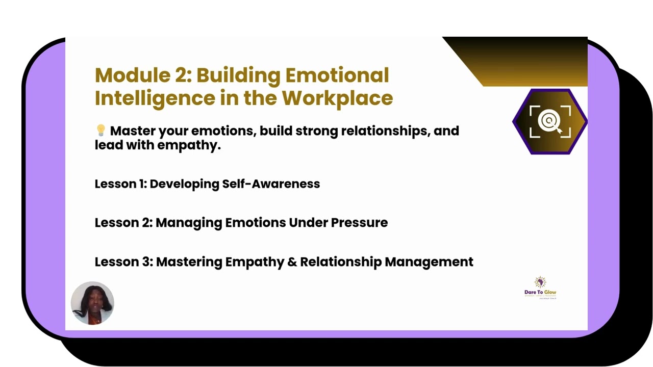 INTRODUCTION DARE TO GLOW COURSE (Career & Soft Skills Mastery)