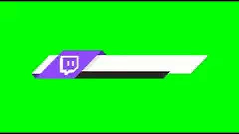 Twitch Lower Third Animation
