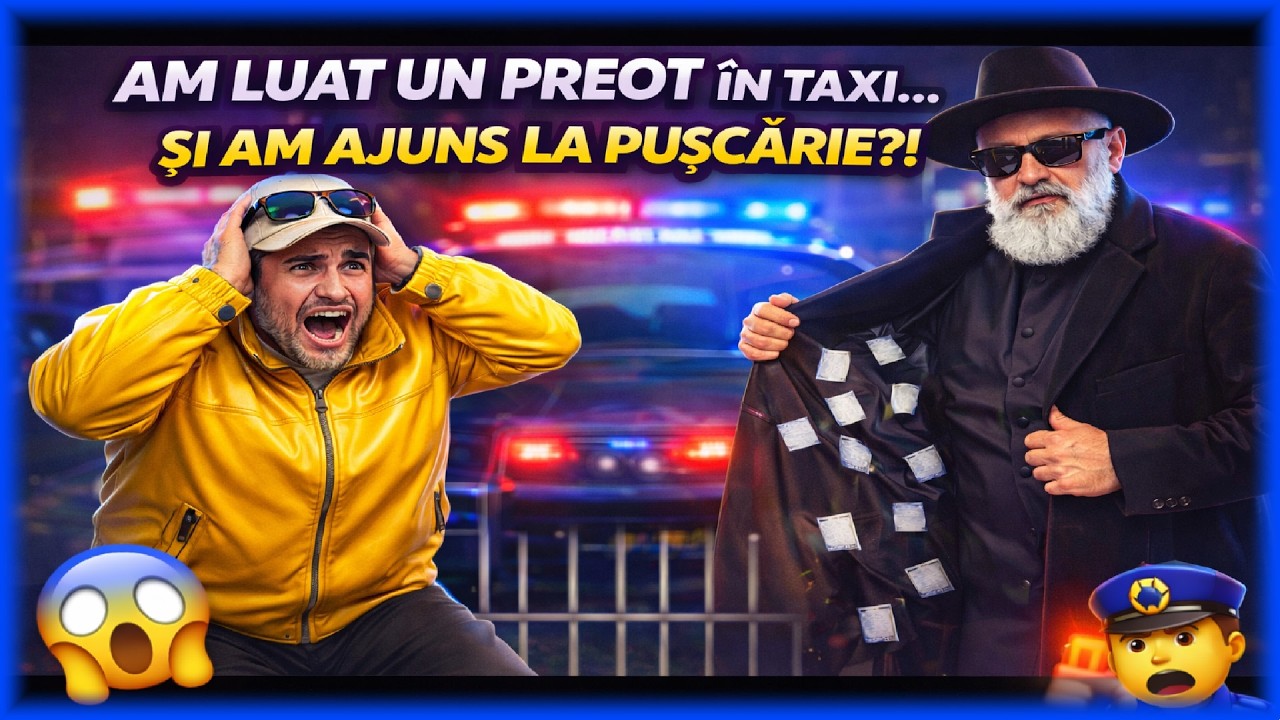 AM LUAT UN PREOT ÎN TAXI… ȘI AM AJUNS LA PUȘCĂRIE?! 😱🚔