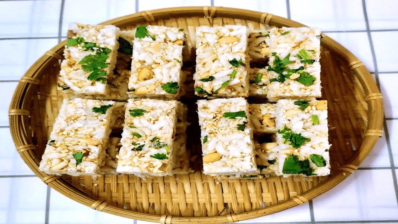 米呈/Mi Cang Puffed Rice Cracker - 客家传统小吃- 古早味米呈食谱 - Wong's Cooking #52 ...
