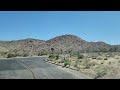 Joshua tree np drive on park rd loop pt 2