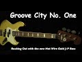 Funky bass guitar groove jam track Instrumental bass arrangement