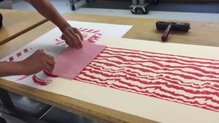 Block Printing: Young Artists / RISD CE Summer 2016
