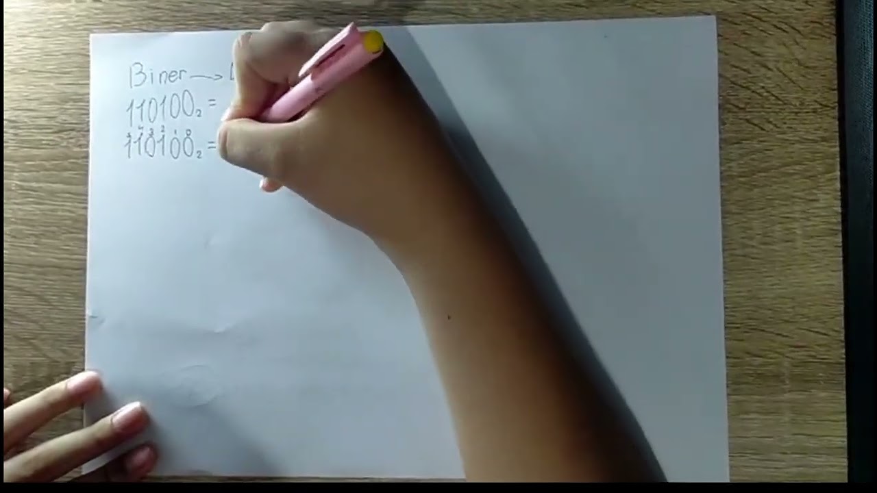 Cara Mudah Mengubah Bilangan Biner Ke Desimal